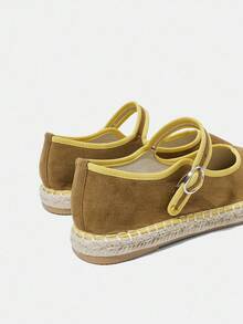 Styleloop Women's Casual Flat Slip-On Shoes - Camel - View 5