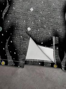 PAVTROS 男士休闲火焰字母印花短袖衬衫，夏季 - 彩色 - 查看 6