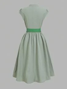 Fairmaia Traditional German Women's Dress With Lace Trim Apron, Milkmaid Dress, Dirndl Dress, Vintage Dress, Green Dress, Polka Dot Dress, Tea Dress, For Oktober, Halloween