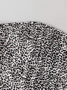 4pcs/Set Teen Girl Casual Leopard & Floral Print Camisole Tops, Versatile Layering Pieces - Multicolor - View 5