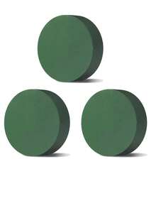 1/3/6 件多种尺寸花卉泡沫块、新鲜和人造花泡沫砖、绿色干湿花泡沫植物泡沫，适用于新鲜和人造花布置 DIY 工艺、婚礼装饰、园艺项目、桌面中心装饰。 - 綠色 - 查看 12