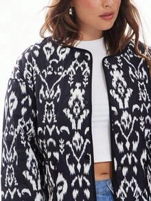 Solavibe Plus Size Winter Jacket, Casual & Fashionable For Daily Wear