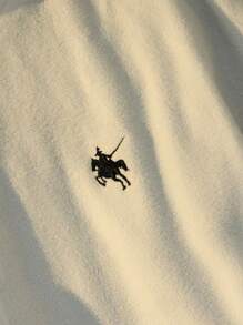 Sparklyn Áo khoác tuổi teen (bé gái), Áo khoác lông giả thời trang màu trắng dành cho bé gái có thêu trang trí ngực, thường ngày đa năng cho ngày tựu trường - trắng - Xem 4