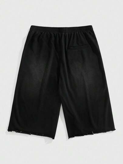 Street Life Pantalones cortos casuales para hombres, de cintura elástica y holgados, de moda y versátiles, para el verano