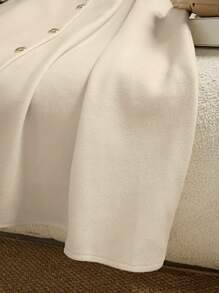 GlowEve 轻盈奢华的白色女式A字裙