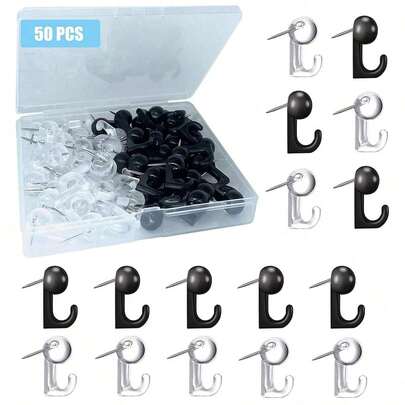 20/50 Count Push Pins, Thumb Tacks,Suitable For Cork Board,Wall Hanging, Bulletin Board, Christmas Decoration
