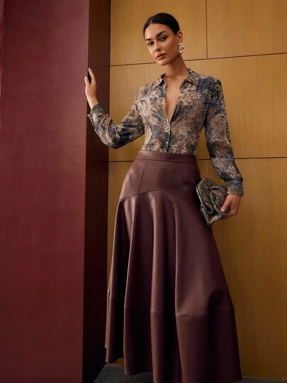 MOTF PREMIUM ALL OVER PRINT BUTTON UP SHIRT