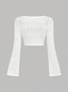 Girlism Tween Girls Jacquard Flare Sleeve Jacket & Ditsy Floral Slip Dress Co-Ord Set, Sweet Casual Elegant,Summer,Y2k,Vacation,Streetwear,Holiday,New Years - Blue and White - View 6