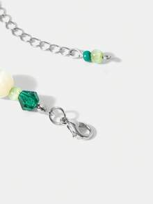 HARRY POTTER X SHEIN Vòng tay hạt cườm với màu xanh Aurora rực rỡ - Nhiều màu - Xem 4