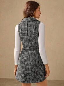 Wildy Abito corto senza maniche, stile minimalista