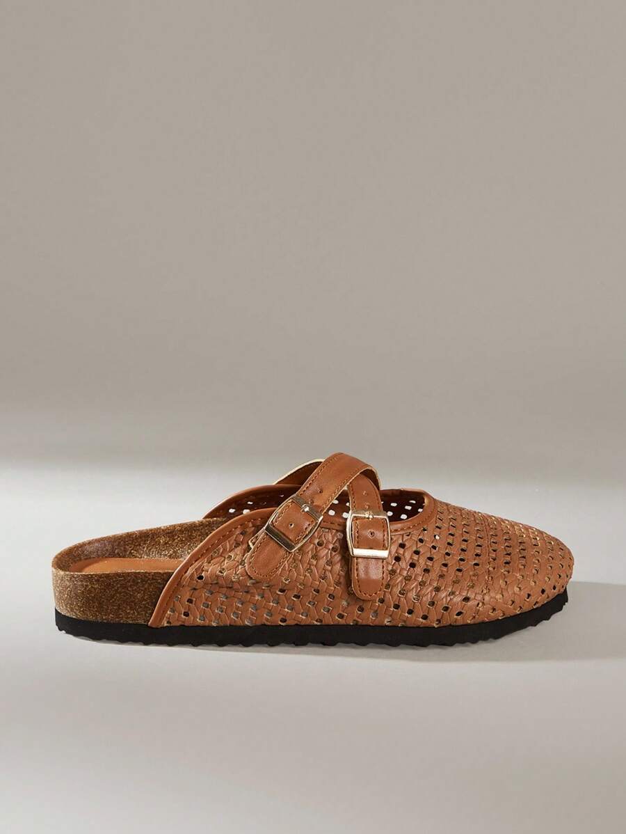 Solecia Casual Fashion Versatile Retro Breathable Women Flats