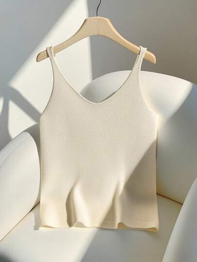 GlowEve CURVE Plus Size Solid Color Casual All-Match Versatile Sweater Vests