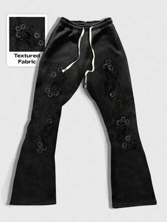 Street Life Casual Fashion Versatile Loose Drawstring Men's Sweatpants