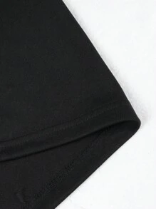 PAVTROS Bộ 2 áo phông in chữ và quần cạp rút họa tiết sọc cho nam Bộ đồ hai mảnh cho nam Bộ đồ dạo phố cho nam Bộ đồ thể thao mùa hè cho nam Quần thể thao rộng thùng thình cho nam Bộ đồ hai mảnh cho nam Quần thể thao - màu đen - Xem 4