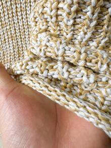 CosyJoli Plus Size Casual Round Neck Double Pocket Floral Mesh Open Front Sleeveless Sweater Sweater Vest Knitted Vest Top Summer Knit Vest Sweater Vest For Women Knit Sleeveless Top Women Knit Vest Winter Fall Autumn