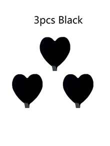 彩色心形粘性墙钩 - 可爱的不锈钢爱心挂钩，适用于房间装饰、浴室和卧室装饰的家居组织