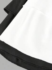 Tween Girls 2 Packs Knitted Solid Color Cute Ruffle Layered Built-In Shorts Mini Skirt, Y2K Fashion, Back To School, Teen Skirts Set, Ruffle Skort, Skirts With Shorts Underneath, Tiered Ruffle Skirt, Teen Ruffle Skirt Fall Winter - Multicolor - View 11