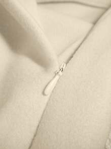 GlowEve 轻盈奢华的白色女式A字裙