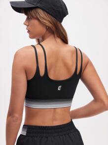 Eassivo Eassivo 全新高端多功能跑步、健身、户外运动、瑜伽运动内衣 - 黑色 - 查看 3