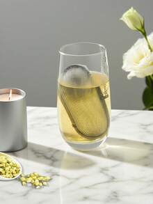 1 قطعة مصفاة توابل وأواني طهي طويلة قابلة لإعادة الاستخدام من الفولاذ المقاوم للصدأ، مستلزمات المطبخ، الطعام، الطهي، التخييم، العطلات، الشاطئ، ديكور الغرفة، منظم، حفلة، سفر، اكسسوارات المطبخ، أداة مطبخ أساسية هدية للطهاة المنزليين، تخزين مدمج لمنظمي المطبخ، فكرة هدايا المطبخ في عيد الميلاد - فضي - مشاهدة 5