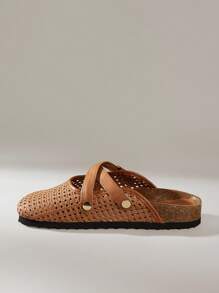 Solecia Casual Fashion Versatile Retro Breathable Women Flats