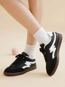 CUCCOO EASI 2025 New Spring Women's Retro Versatile Casual Sports Flat Shoes