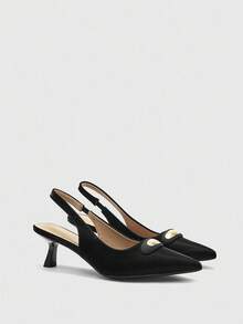 CUCCOO BIZCHIC 女士时尚新款百搭百搭鞋 - 黑色 - 查看 6