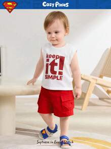 SUPERMAN X Cozy Pixies Sommer Baby Sandalen mit niedlichem Cartoon-Design, atmungsaktive Outdoor Lässig Sandalen mit Klettverschluss, leichte rutschfeste EVA Sohle Kleinkind Sandalen für verschiedene Anlässe