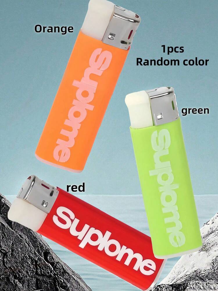 Zazumi 1 个创意水燃打火机，由软塑料制成的有趣形状玩具，适合青少年放松，用于户外露营时的情绪调节，缓解压力，有趣的玩具，生日礼物，节日礼物，有趣的礼物，适合单身派对。 - 彩色 - 查看 12