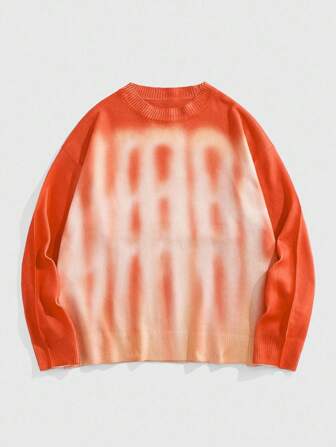 Street Life Herren bunte Rundhals Strickpullover, Herbst/Winter