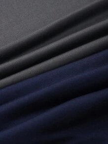 Men's Solid Color V-Neck Short Sleeve T-Shirt And Shorts Pajama Set Short Pajama Set Men Lounge Set Short Sets Summer Sleep Wear Sets Short Sets For Women - Multicolor - View 7