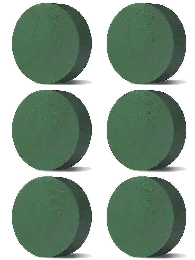 1/3/6 件多种尺寸花卉泡沫块、新鲜和人造花泡沫砖、绿色干湿花泡沫植物泡沫，适用于新鲜和人造花布置 DIY 工艺、婚礼装饰、园艺项目、桌面中心装饰。 - 綠色 - 查看 13