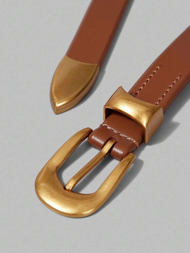 Fashionable Versatile Simple Daily Buckle Belt