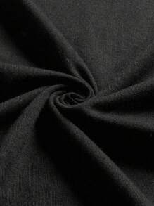 INAWLY 女式圆领字母图案长袖休闲T恤、图案T恤、春季女式上衣 - 黑色 - 查看 4