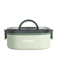 SHEIN 800/1400/2000 Milliliter Multi-Color Bento Box Set, Reusable, Leak-Proof Bento Box With Three Layers, No BPA Lunch Box, Insulated Bento Box, School Bento Box, Office Lunch Box, Travel Bento Box, Stackable, For Microwave, Dishwasher, And Refrigerator, Bento Box - Multicolor - View 18