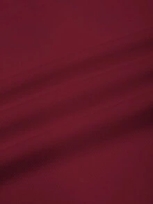 INAWLY 女式无袖铆钉休闲圆领背心，夏季 - 酒紅色 - 查看 4