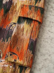 Discovery X SHEIN 2pcs/Set Tween Boy Ombre Tie-Dye Streetwear Sporty Style Crew Neck Long Sleeve Sweatshirt And Sweatpants Knit Casual Outfit - Multicolor - View 10