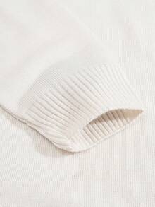 EURMUSE Men Rib Knit Crew Neck FW Fashion Regular Sweater - Multicolor - View 4