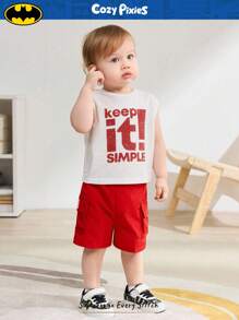 BATMAN X Cozy Pixies Giày thể thao cổ thấp xuân/thu cho bé trai, thời trang hợp tác với DC, phù hợp để mang hàng ngày, dễ dàng xỏ/tháo, đế bền chống trượt, thiết kế mũi giày chống va chạm, giày thời trang - Nhiều màu - Xem 3