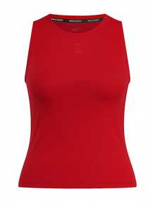 Nike Court Advantage - Áo thun không tay cổ tròn thường ngày dành cho nữ - Đỏ - Xem 4