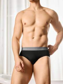 5pcs/Set Men's Casual Minimalist Underwear Briefs - Multicolor - View 6