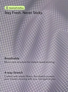 OutZeal 女士弹力透气柔软可调节腰带阔腿运动裤，适合日常休闲秋季穿着 - 紫色 - 查看 4