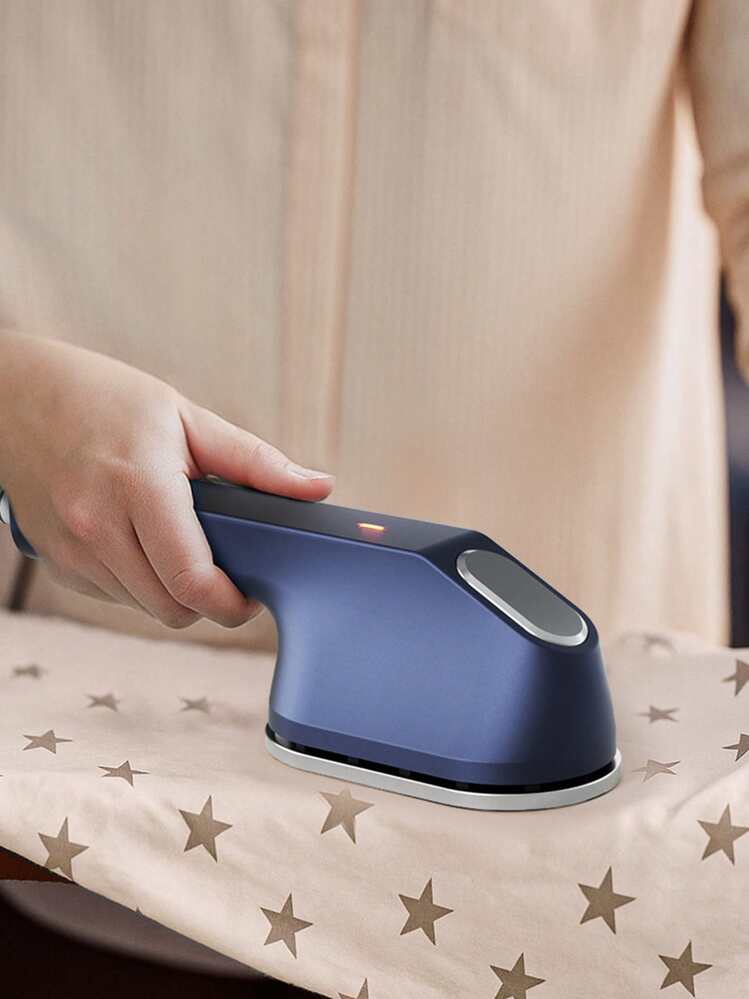 Teckwe Mini Handheld Garment, Portable Clothes Iron, No Steam Iron, Constant Temperature, Micro Pressurized System, Smooth Sole Plate, Gliding Iron, Household & Dorm Use-UK Plug - UK Plug(220-240V) - View 2