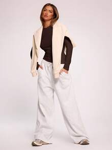 MUSERA Long Sleeve Crew Neck Top Casual Vacation Casual Capsule Wardrobe Everyday Airport Holiday Autumn Winter Christmas Elegant