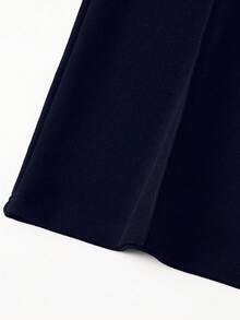 Sweetra Women's Casual Solid Color Wide Leg Pants, Fashionable & Versatile For Daily Wear Fall Cloth For Women