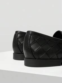 MOTF PREMIUM WOMEN'S CASUAL COMFORTABLE VERSATILE FLAT LOAFERS FOR CHRISTMAS - Black - View 6