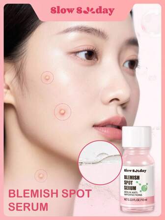Slow Sunday Blemish Spot Serum, Salicylic Acid, Anti-Blemish, Unclog Pores & Reduce Excess Oil,  Improve Blackheads And Pimples