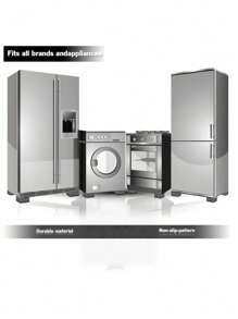 (4 Pcs) Washing Machine Shockproof Pads - High Wear-Resistant Square Rubber Feet For Washing Machine And Dryer Base, Noise Reduction And Shock Absorption Support Protection Base, Suitable For Sofas, Chairs, Refrigerators, Washing Machines, Dryers And Other Large Furniture Appliances - Grey - View 6