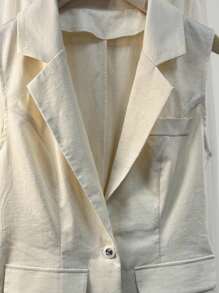 Franclia Women's Elegant 2Pcs Set Office Commute: Vest & Tulle A-Line Long Skirt