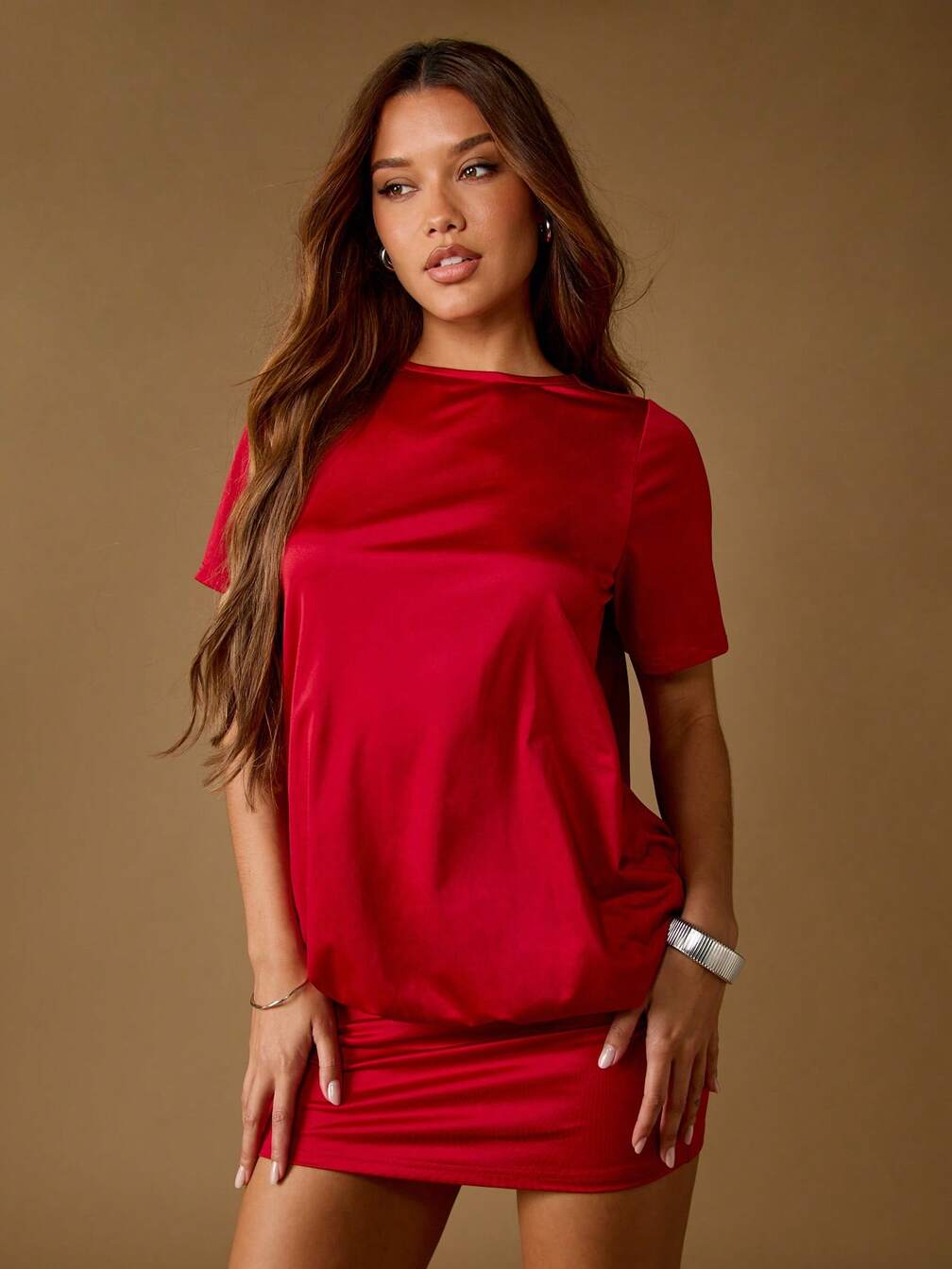burgundy cocktail dress midi Malik in YGroup_libahs-sandal color:orange 5% Elastane) 135cm total Joyfolie GirlsCatrin Maxi Dress